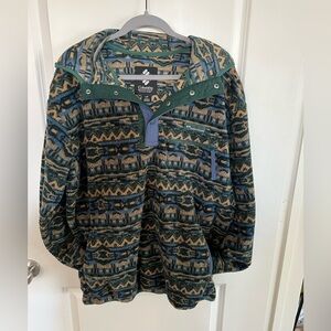 Columbia Geometric Pattern Jacket